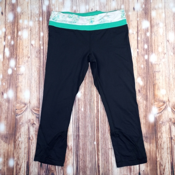 lululemon athletica Pants - LULULEMON RUN INSPIRE CROP II LEGGINGS SIZE 8